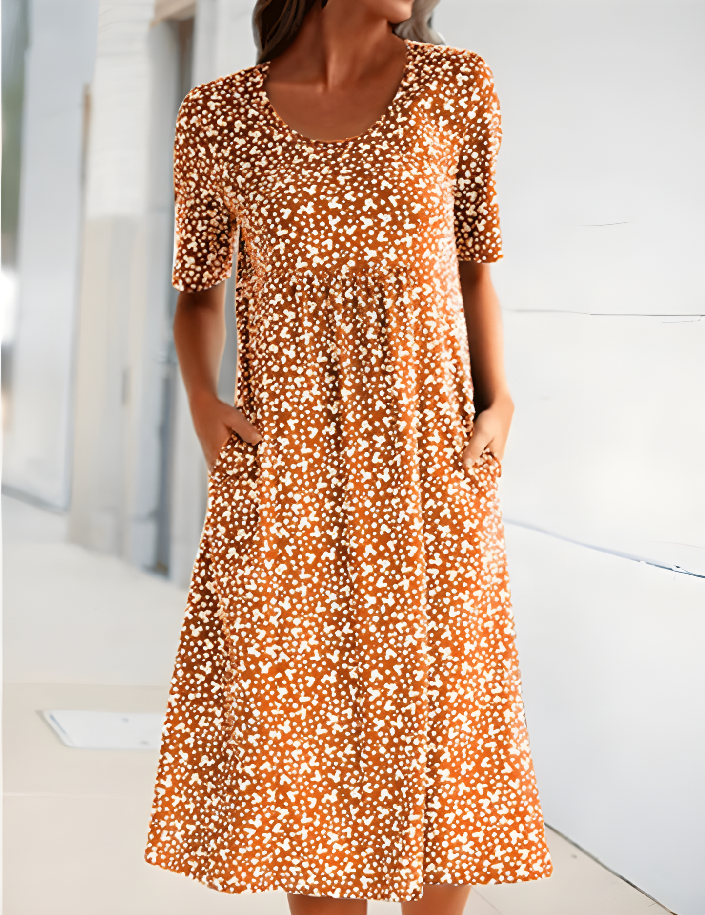 Sophie Robe d’Été Femme – Tissu Léger & Design Élégant pour Saison Chaude