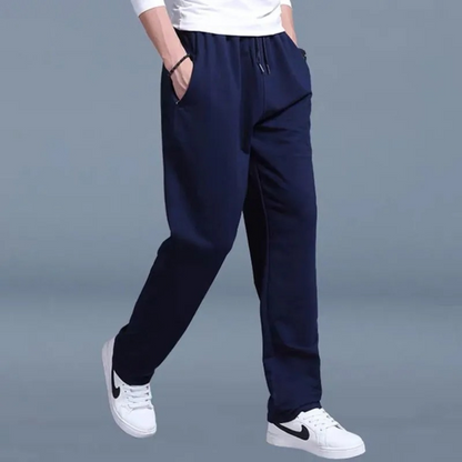 Larry Jogging for Men – Premium Cotton with Adjustable Waist, Modern Fit & Breathable Comfort