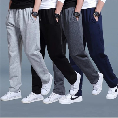 Larry Jogging for Men – Premium Cotton with Adjustable Waist, Modern Fit & Breathable Comfort