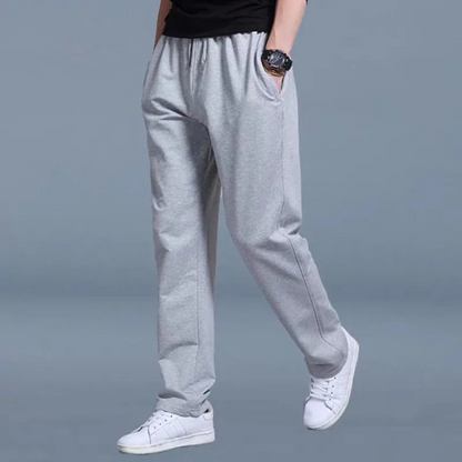 Larry Jogging for Men – Premium Cotton with Adjustable Waist, Modern Fit & Breathable Comfort