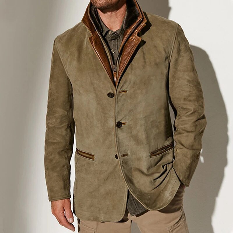 Aaron Vintage Jacket front view
