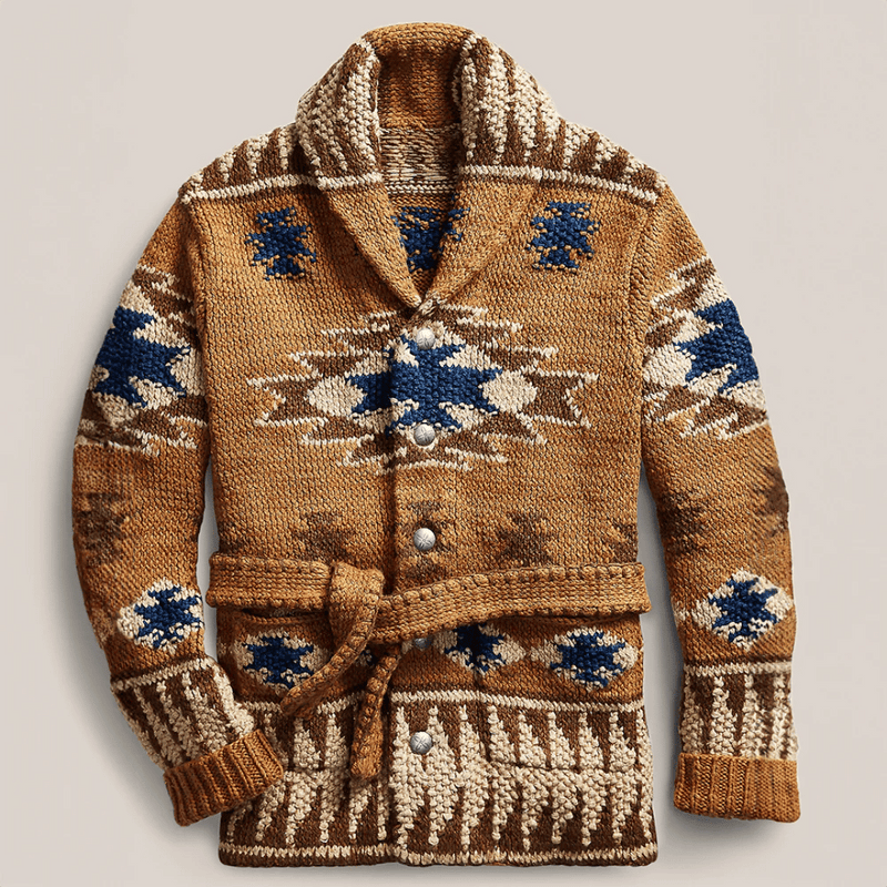 Arman Men's Cardigan front view
