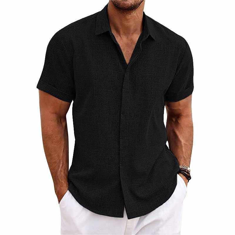 Joshua Men's Polo – Short Sleeves, Button Closure & Comfortable Fit for Everyday Use