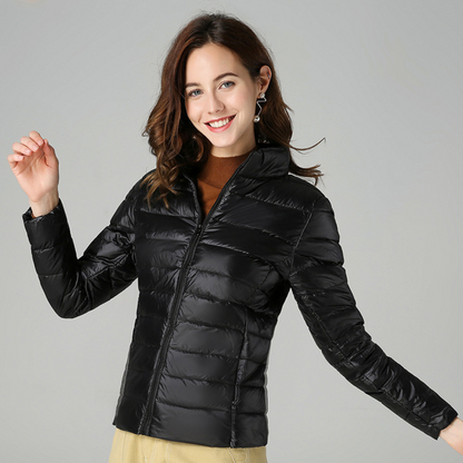 Aurora women's waterproof jacket - black