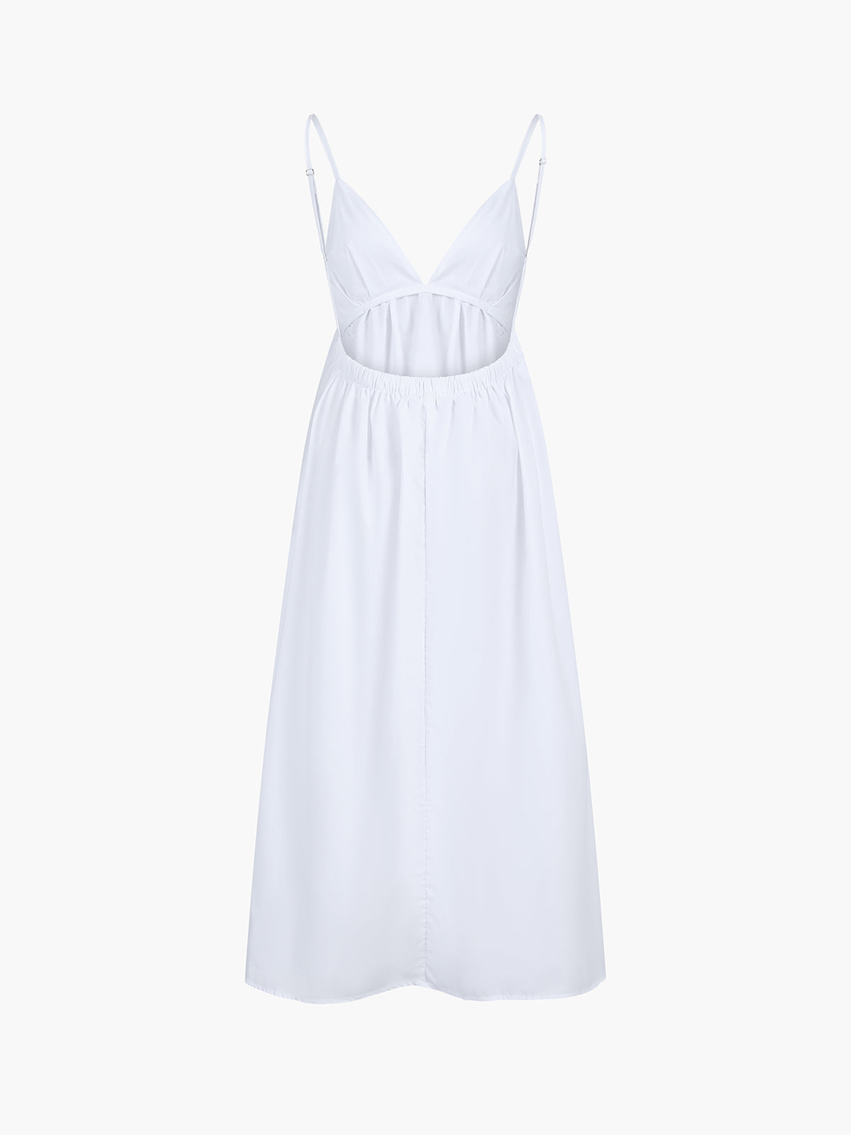Camille Robe Longue Femme – Robe d’Été Légère avec Dos Nu & Coupe Fluide Élégante