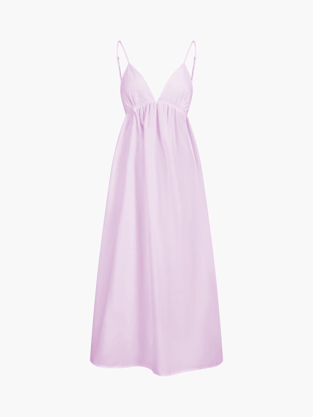 Camille Robe Longue Femme – Robe d’Été Légère avec Dos Nu & Coupe Fluide Élégante