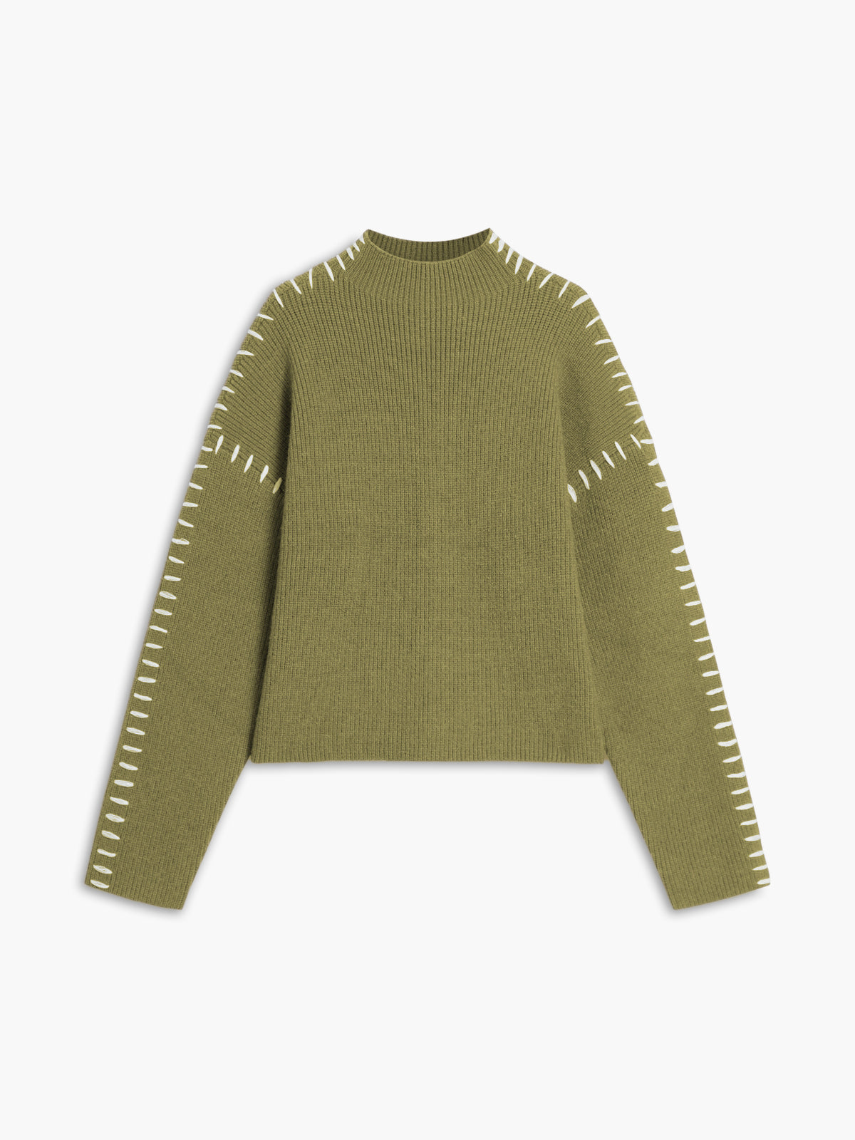 Kayla Pull Femme – Pull Oversize à Col Montant en Maille Douce Chic & Confortable