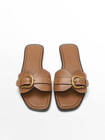 Héloïse Sandales Femme Cuir – Confortables avec Bride Ajustable & Semelle Ergonomique