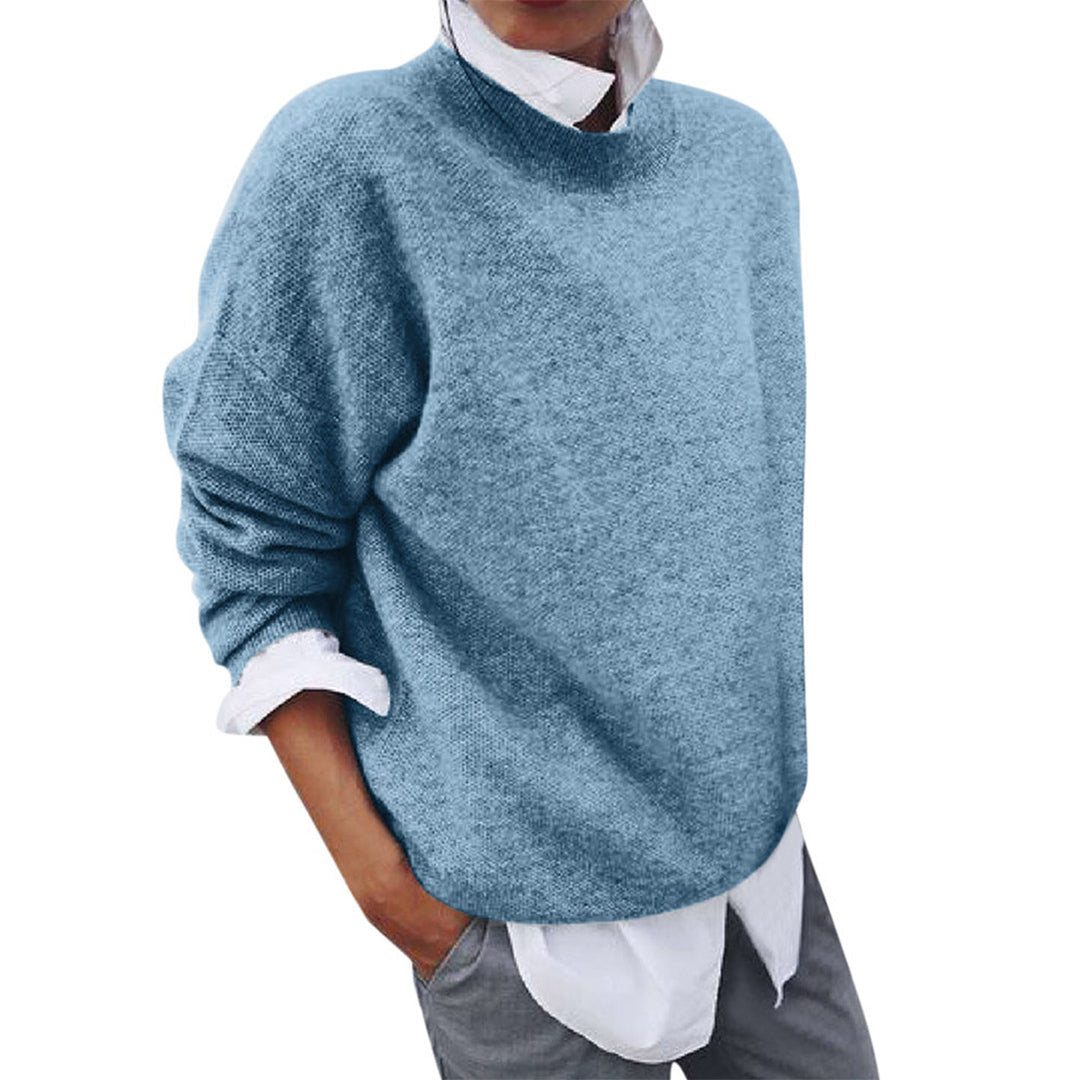 Ella Pull Femme – Sweat Doux à Manches Longues & Coupe Décontractée pour Jours Froids