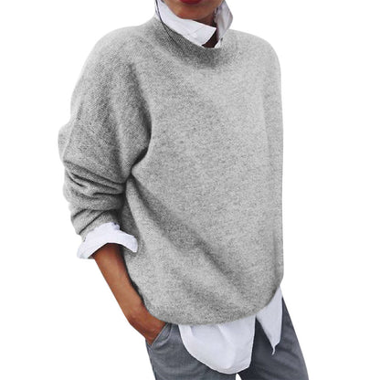 Ella Pull Femme – Sweat Doux à Manches Longues & Coupe Décontractée pour Jours Froids