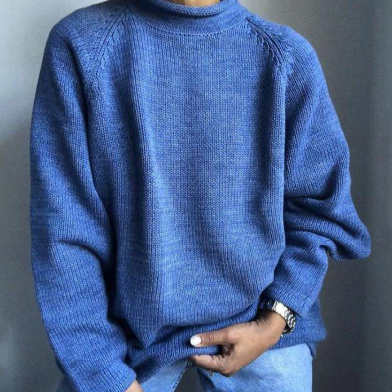Bobby Men's Sweater – Comfortable & Elegant Solid Sweater for a Modern Everyday Style