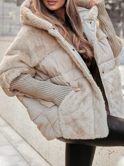 Amara Veste Femme Hiver – Chaude, Confortable et Design Multicolore Tendance