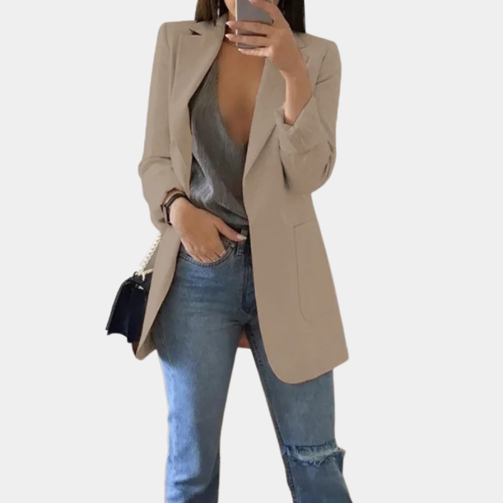 Elegant women's jacket suitable for professional and smart-casual dressing