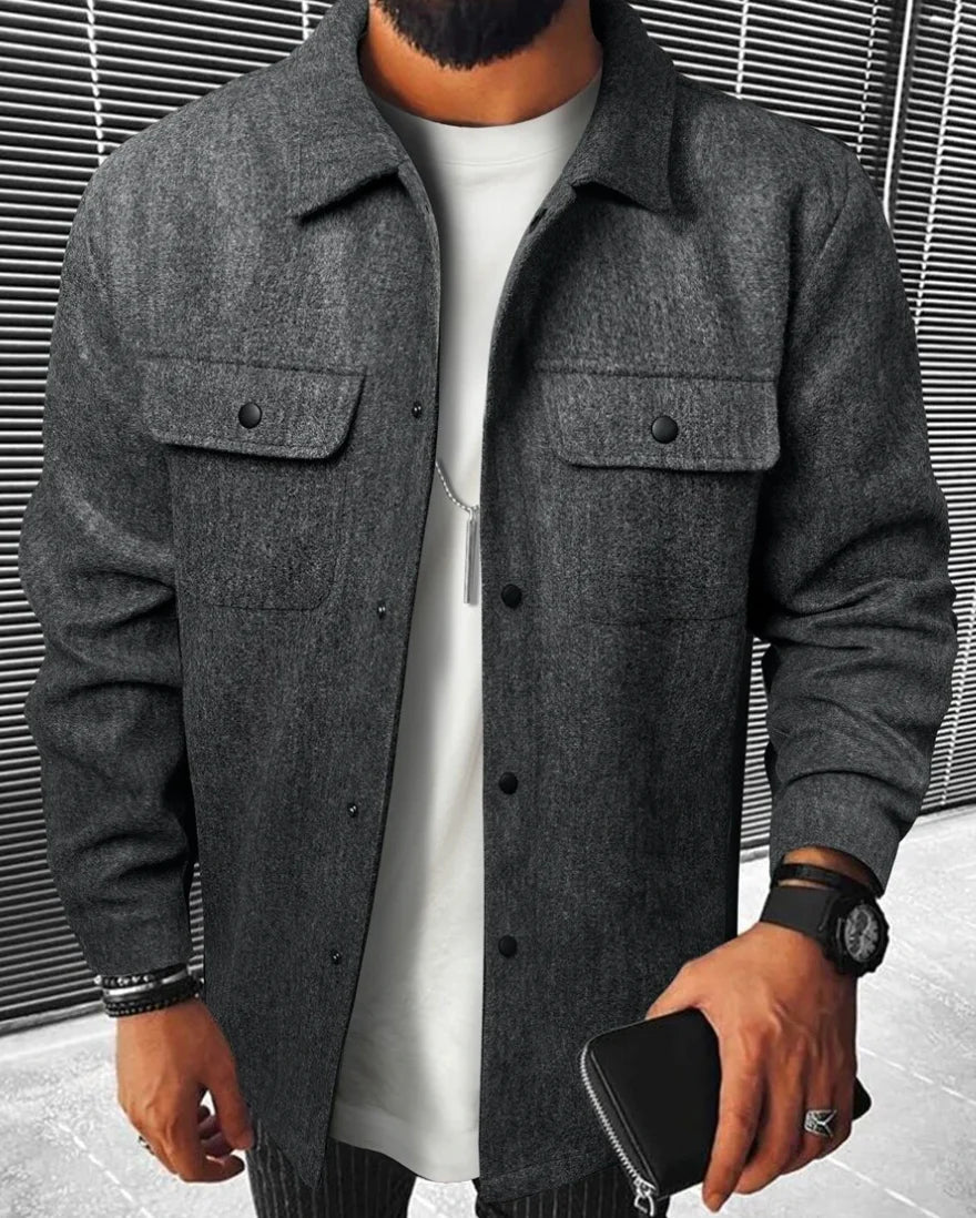 Steven Chemise Homme – Chemise Chaude & Confortable en Tissu Doux au Style Élégant