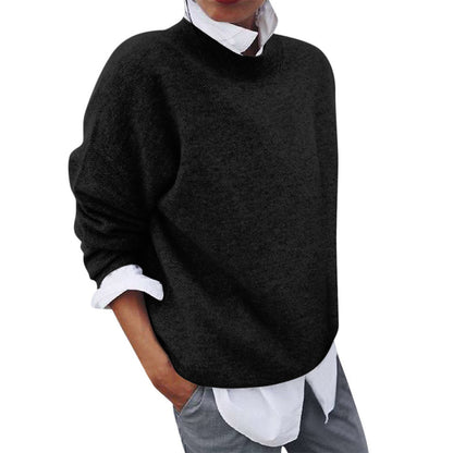 Ella Pull Femme – Sweat Doux à Manches Longues & Coupe Décontractée pour Jours Froids