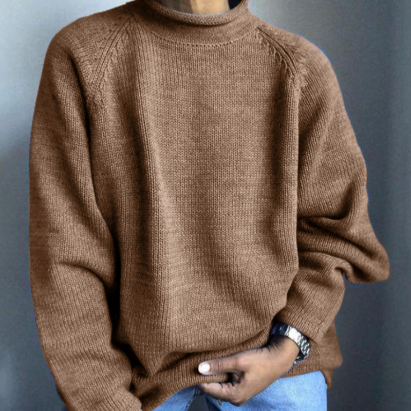 Solid men's casual sweater by Bobby