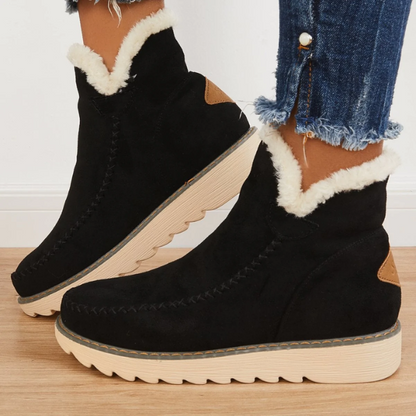 Blair Bottines Femme en Fourrure – Chaudes, Confortables & Style Polyvalent Hiver