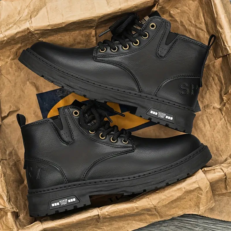 Bottes Imperméables Kian – Chaussures Homme Robustes pour Randonnée et Aventures Urbaines