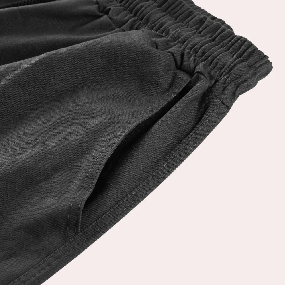 James Cargo Pants for Men – Sturdy Outdoor Pants with Pockets & Elastic Waist