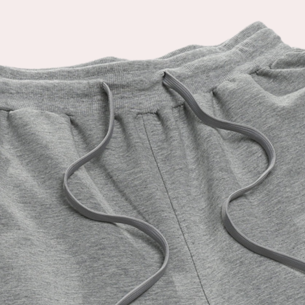Larry Jogging for Men – Premium Cotton with Adjustable Waist, Modern Fit & Breathable Comfort