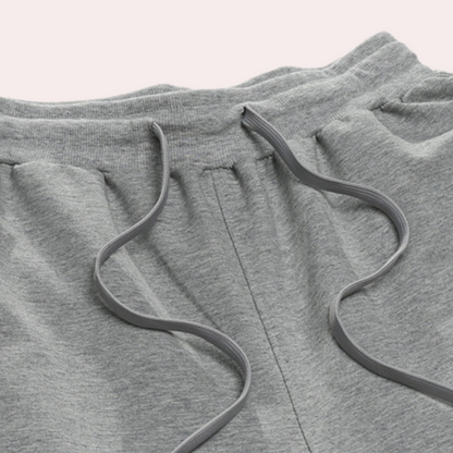 Larry Jogging for Men – Premium Cotton with Adjustable Waist, Modern Fit & Breathable Comfort
