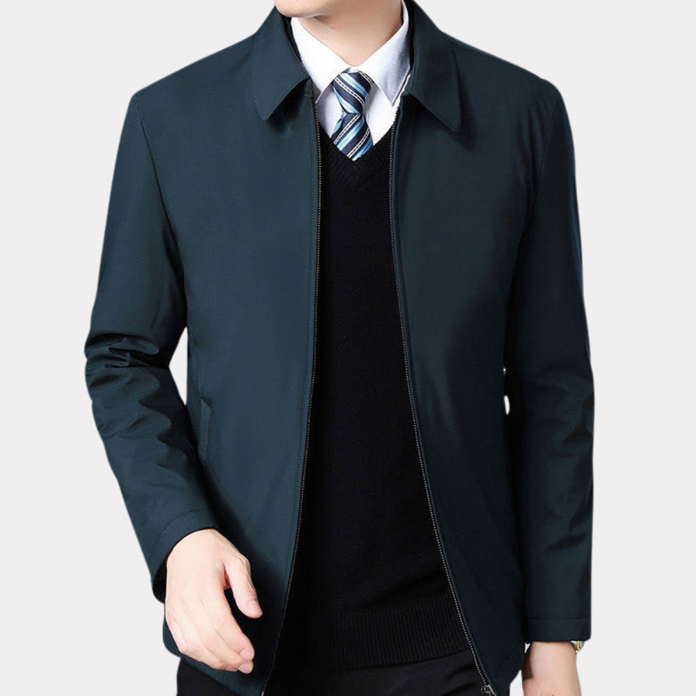 Sandro Veste Homme Casual – Veste Zippée Décontractée & Élégante au Style Intemporel