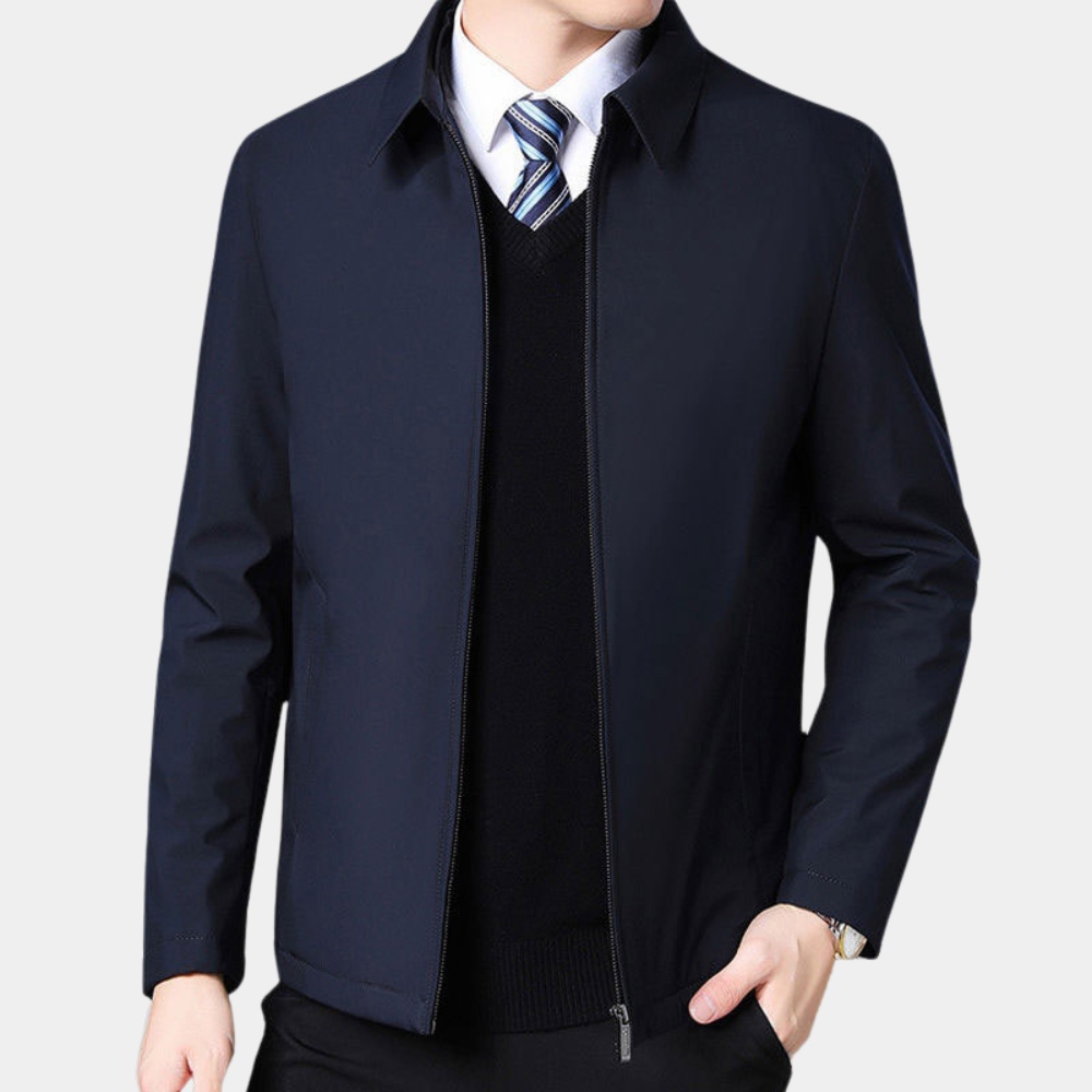Sandro Veste Homme Casual – Veste Zippée Décontractée & Élégante au Style Intemporel