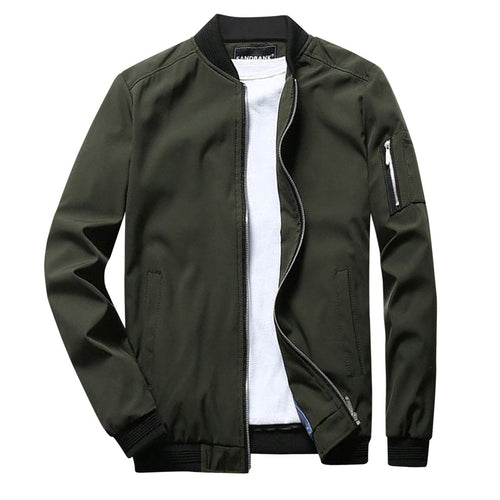 Tyler Veste Zippée pour Homme – Coupe droite avec poche sur la manche et poignets côtelés