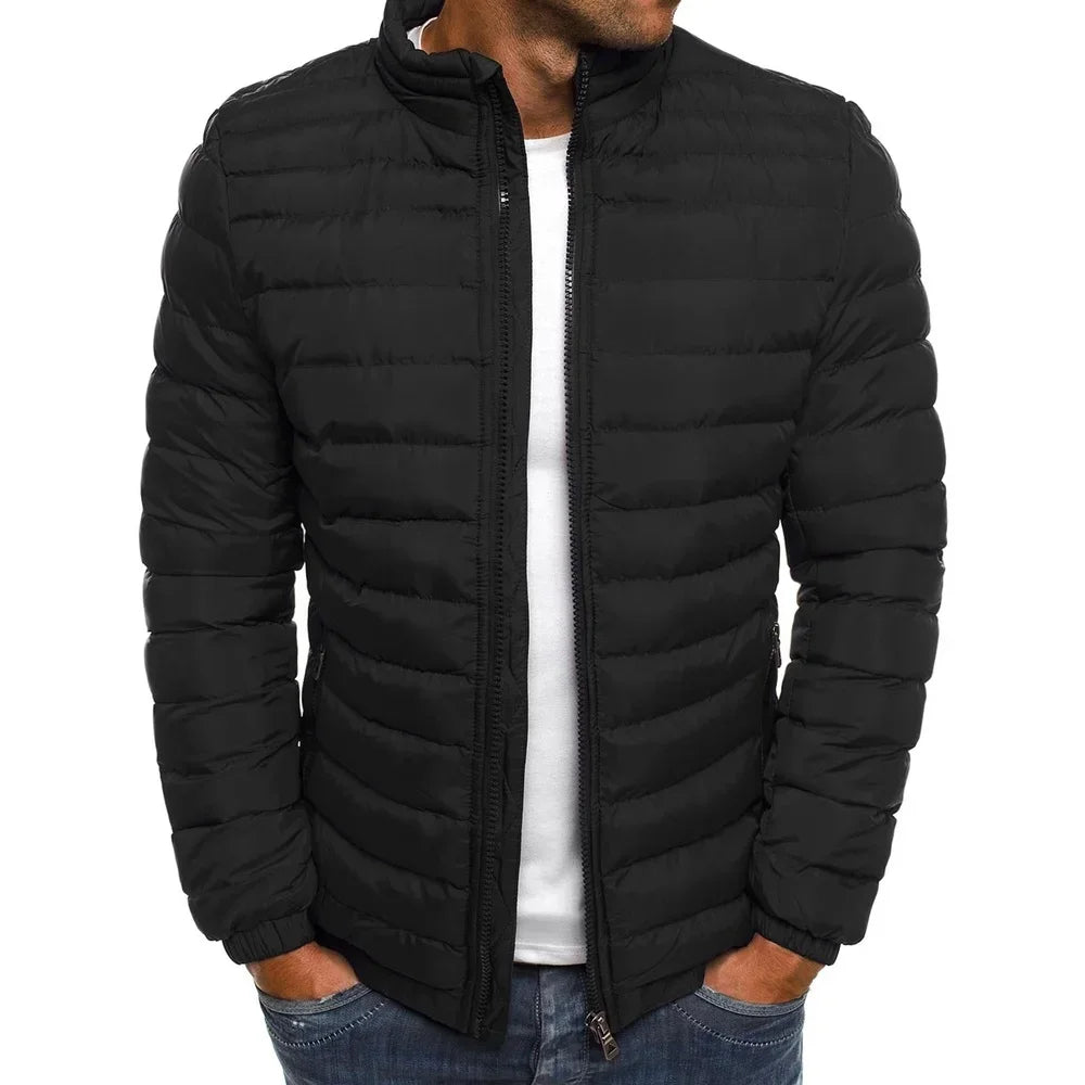 Carlo Quilted Jacket front view

