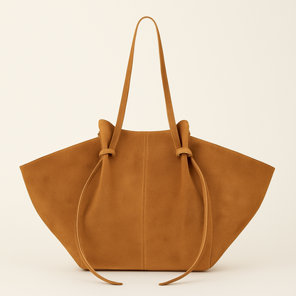 Lydia Sac Cabas Femme – Grand Format en Suédine Douce, Élégant & Style Bohème Chic