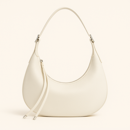 Ailany Sac Hobo Femme – Demi-Lune Élégant en Similicuir Grainé avec Poignée Ajustable
