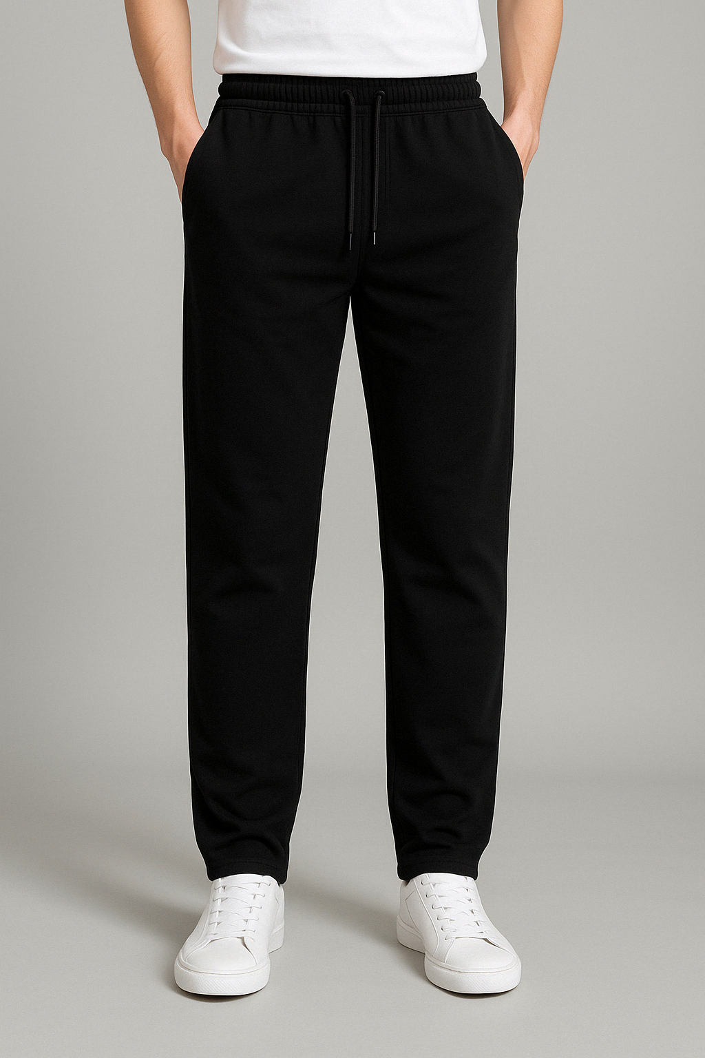 Larry Jogging for Men – Premium Cotton with Adjustable Waist, Modern Fit & Breathable Comfort