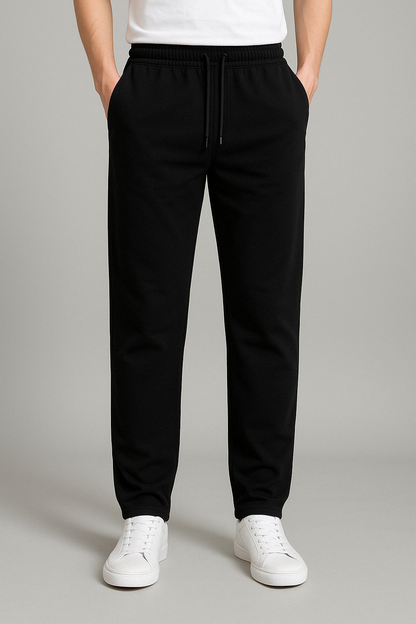 Larry Jogging for Men – Premium Cotton with Adjustable Waist, Modern Fit & Breathable Comfort
