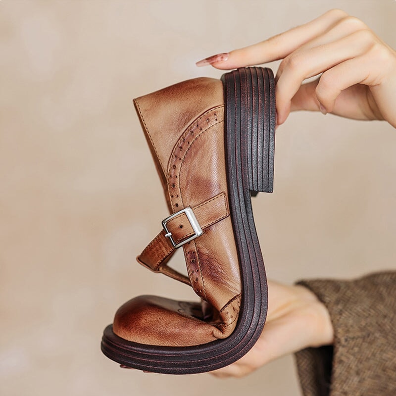 Alessia Sandales Femme en Cuir Élégantes – Chaussures d’Été Confortables & Légères