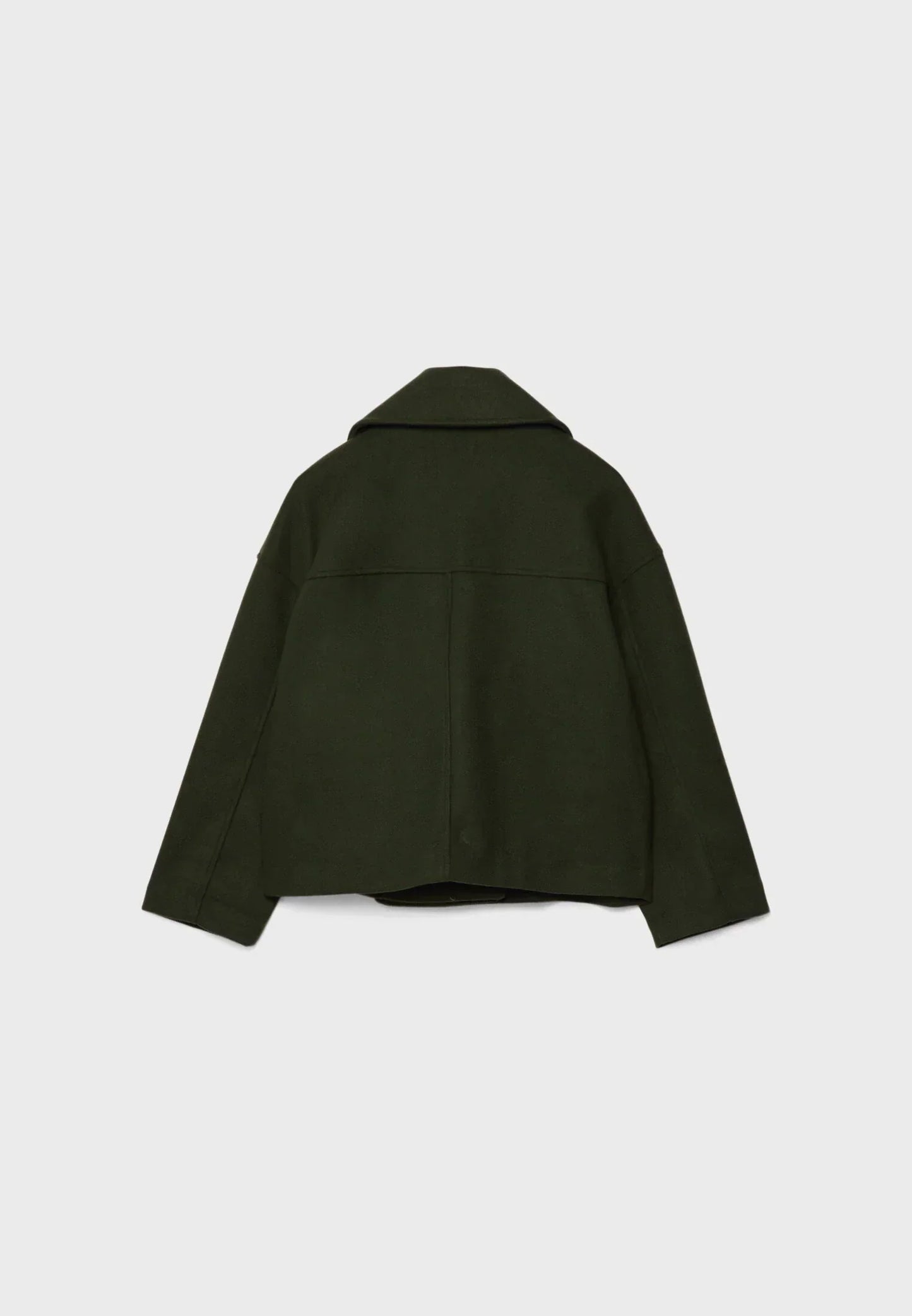 Olivia Femme Manteau – Chic Manteau Court Croisé à Boutons Élégants & Style Moderne