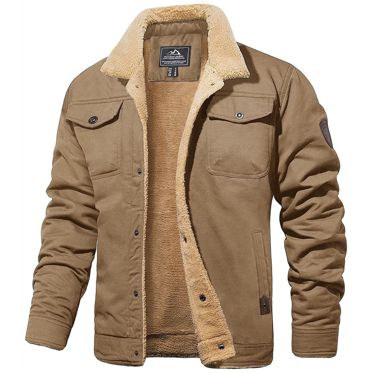 Men's Aviator Jacket front view