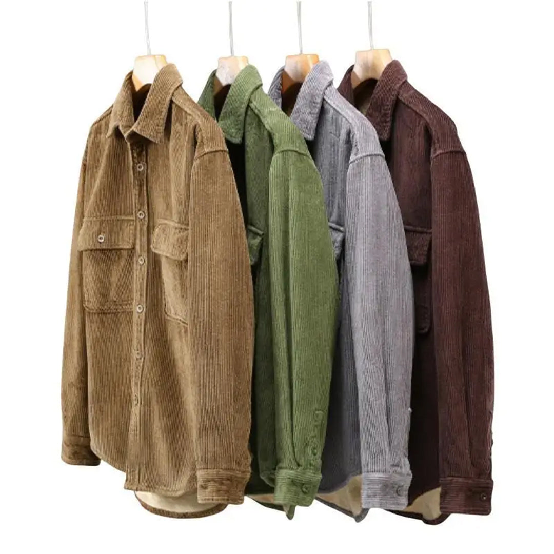 Daniel Overshirt Homme – Chemise Veste d’Automne Polyvalente & Style Décontracté Chic