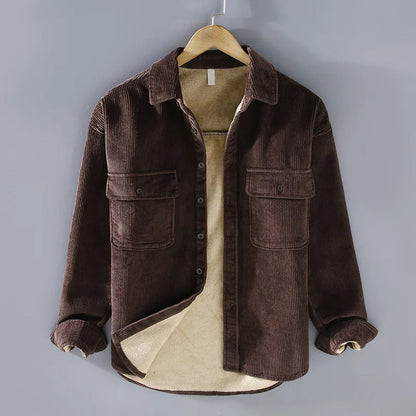 Daniel Overshirt Homme – Chemise Veste d’Automne Polyvalente & Style Décontracté Chic