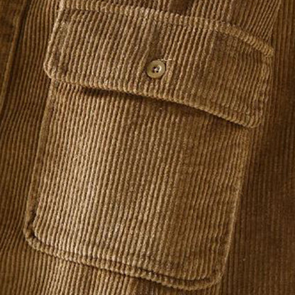 Casual Shirt Jacket pocket detail