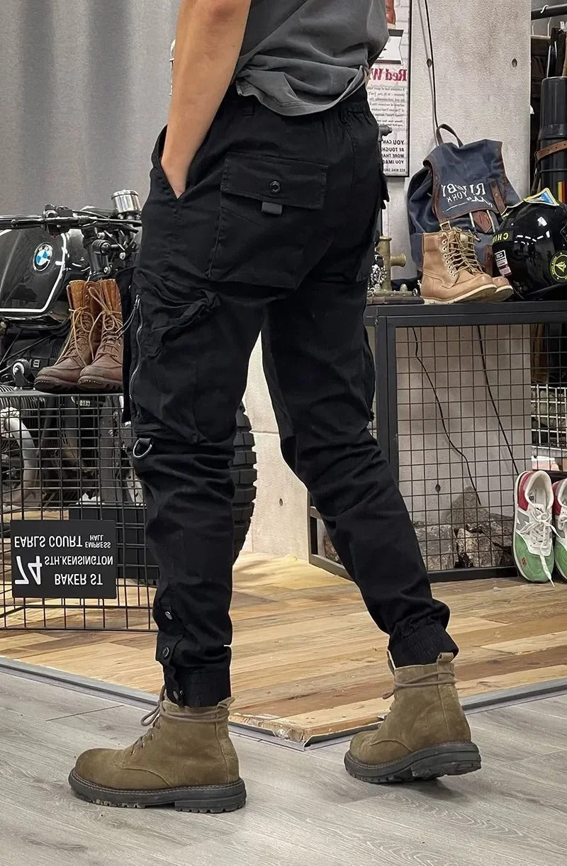 David Men's Pants – Comfortable & Versatile Stretch Cargo Pants with Spandex