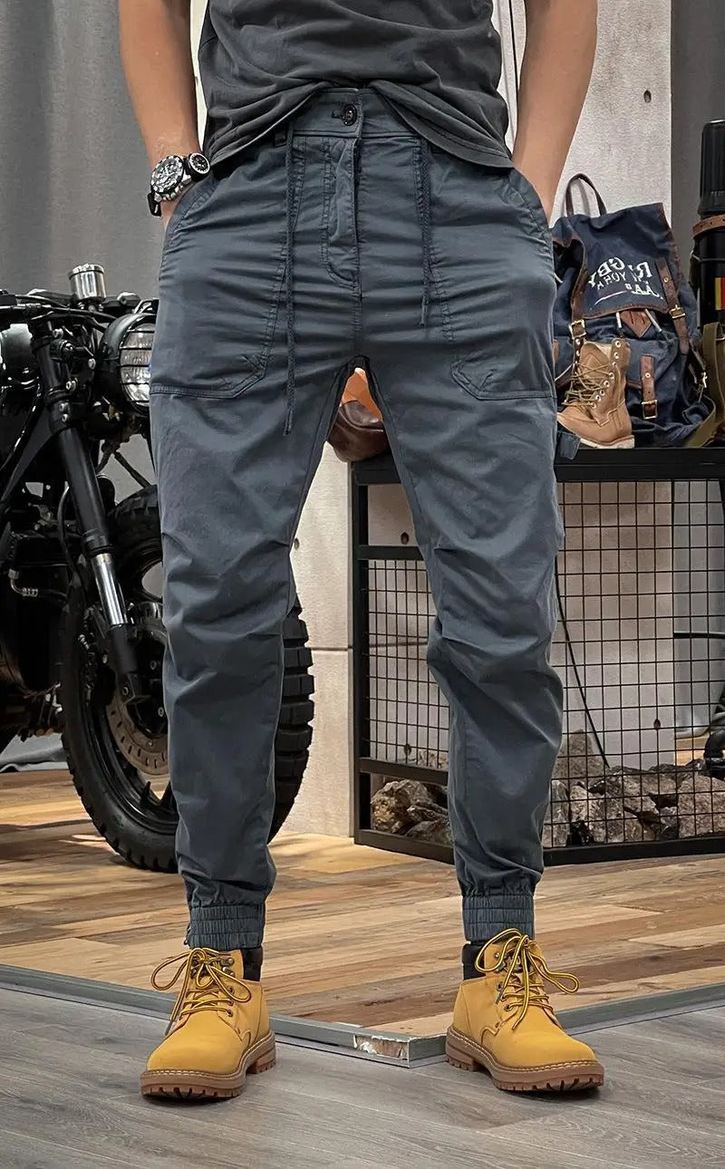 David stretch cargo trousers