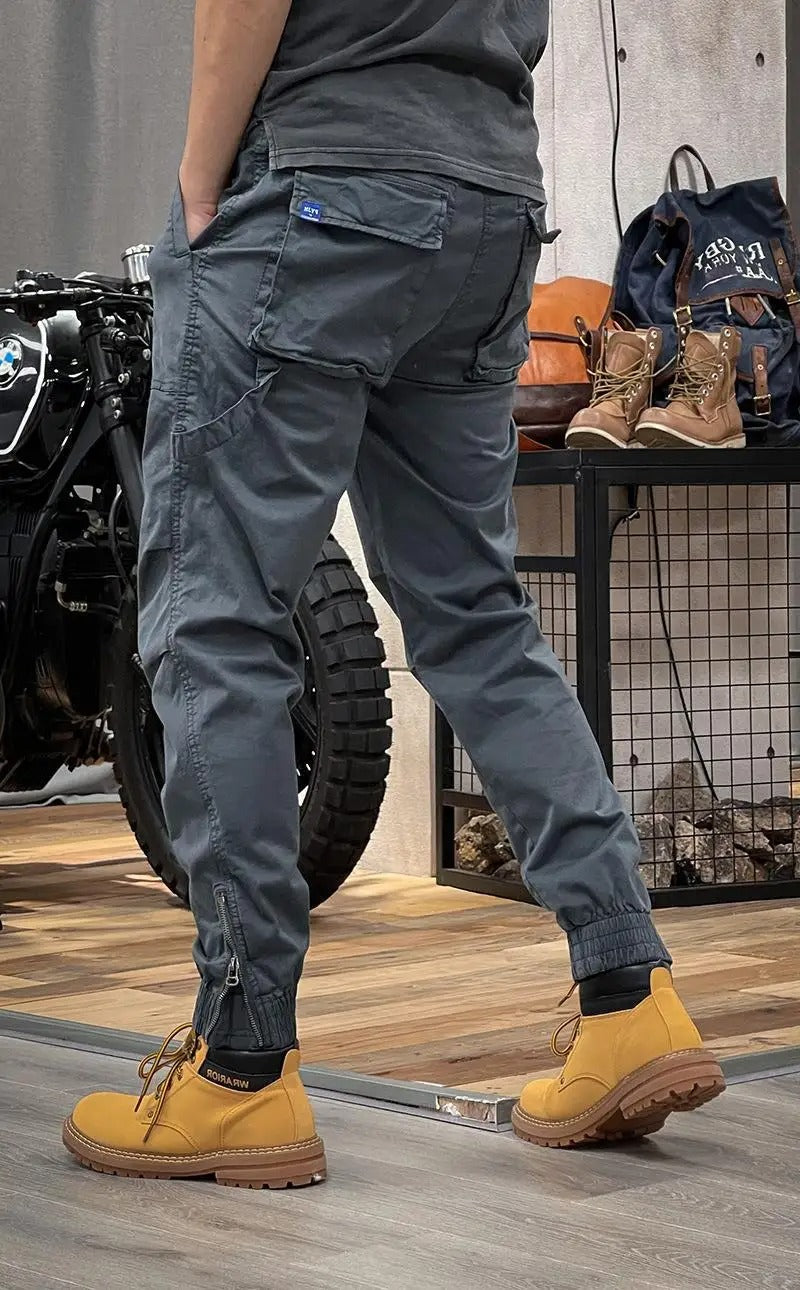 David spandex cargo pants