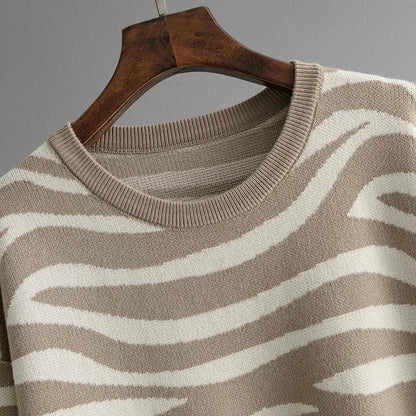 Soft cashmere two-piece outfit designed for comfortable relaxed dressing