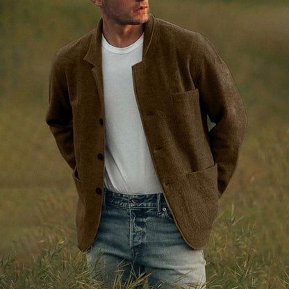 Textured Men's Jacket detail