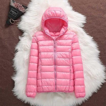 Aria Femme Veste Imperméable – Légère, Polyvalente & Élégante avec Capuche Amovible