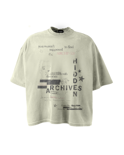 'REDACTED' GRAPHIC TEE