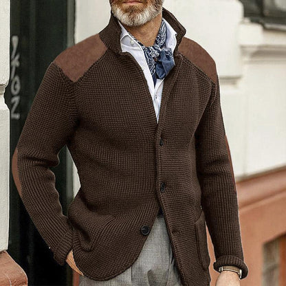 Edward Vintage Blazer front view-brown