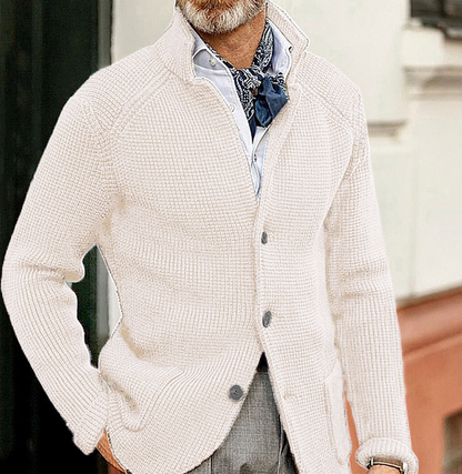 Edward Vintage Blazer front view-white