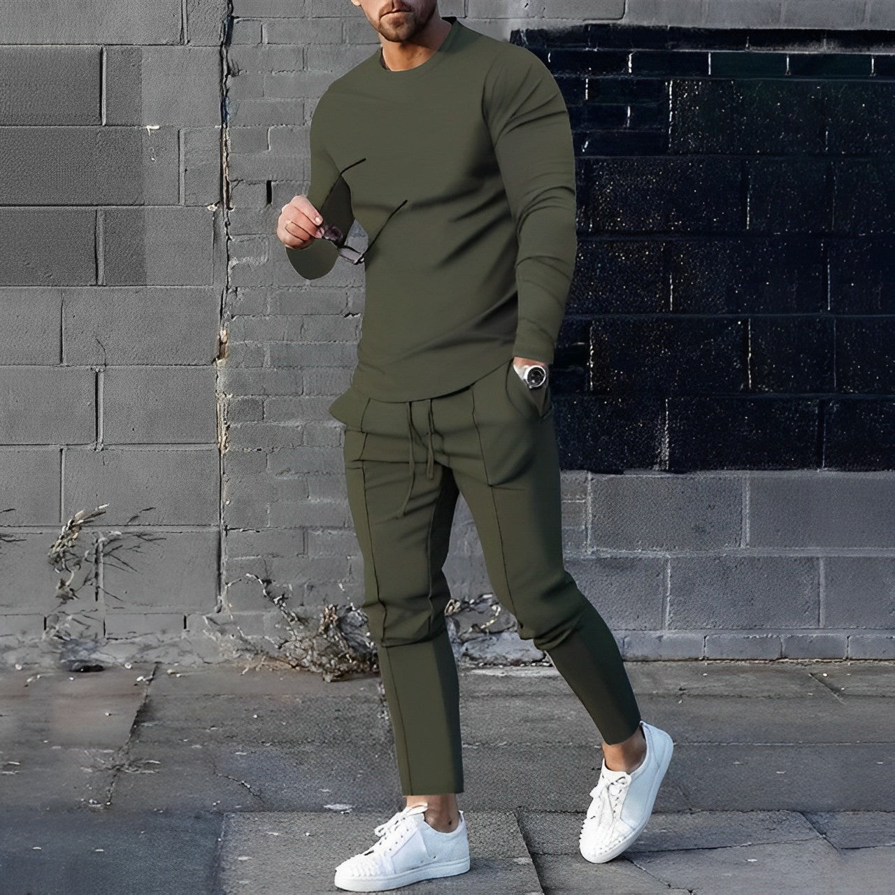 Orlan Men's Essential Set – Lightweight Breathable Outfit with Comfortable & Casual Fit