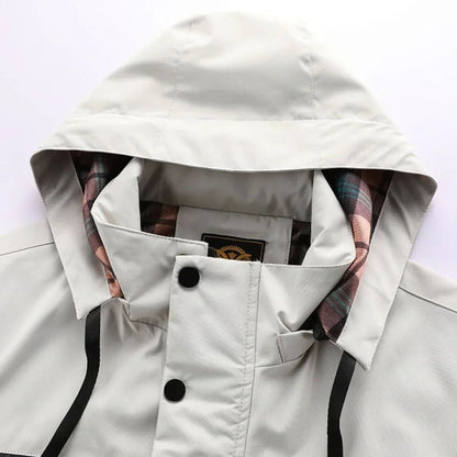 Erwin Veste Homme – Veste Imperméable & Coupe-Vent Confortable pour Automne/Hiver